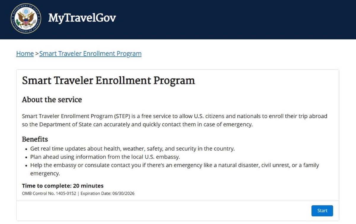 Image Credit: mytravel.state.gov