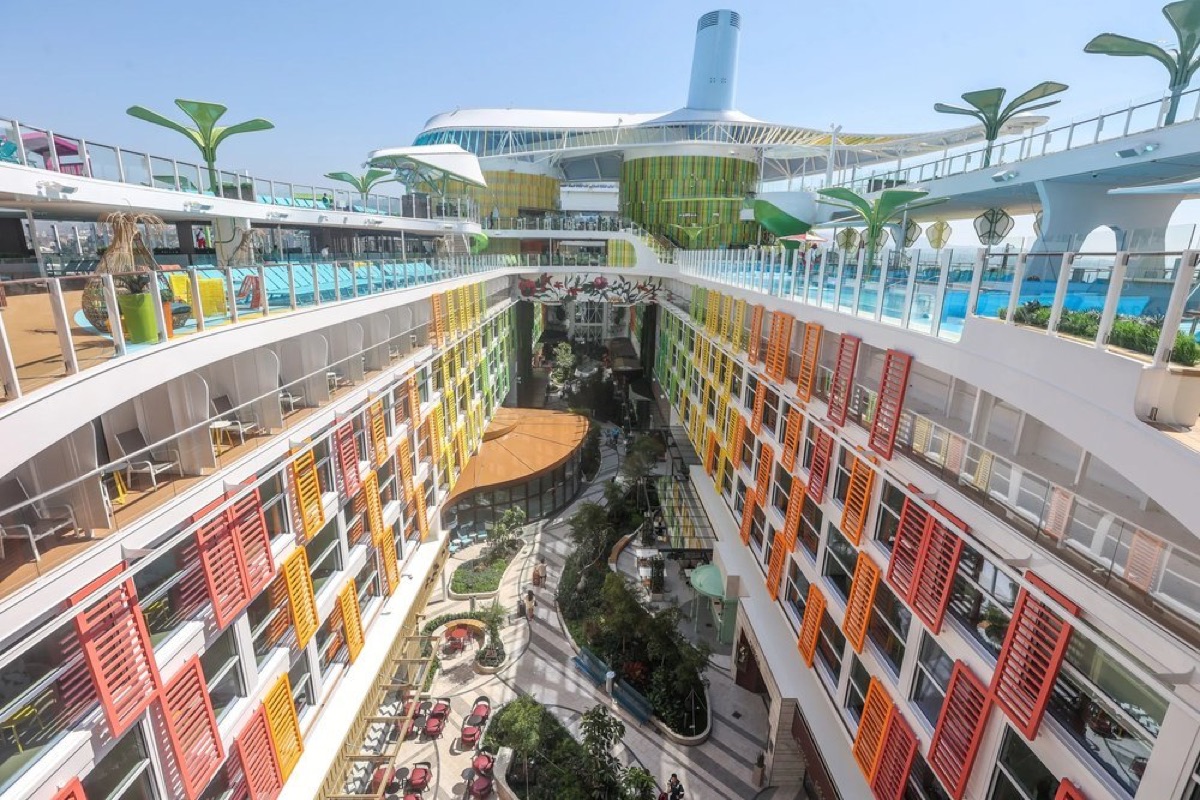 inside facing balcony on legend of the seas worth it, Image Credit The Times