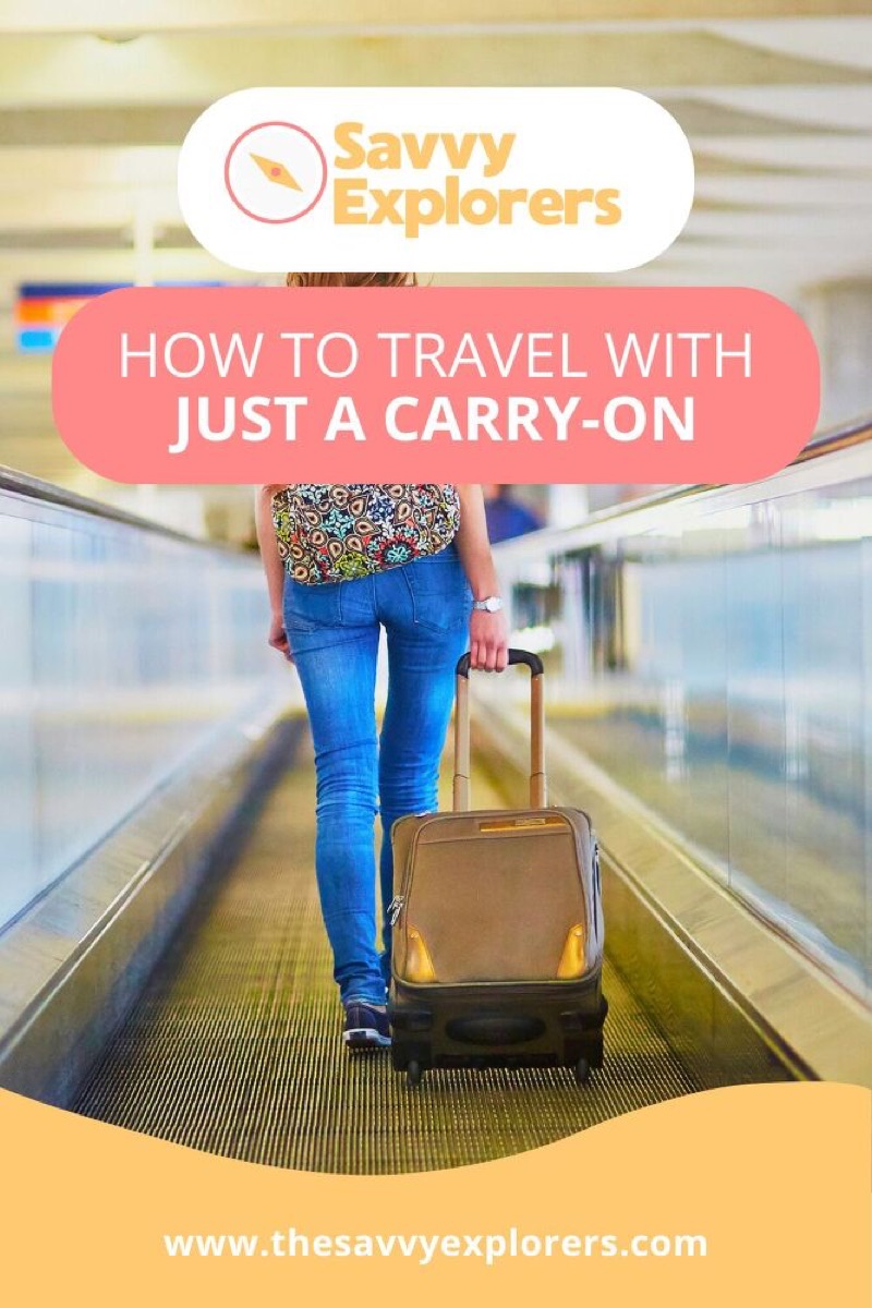 pack with me packing hacks tips for traveling with a carry on